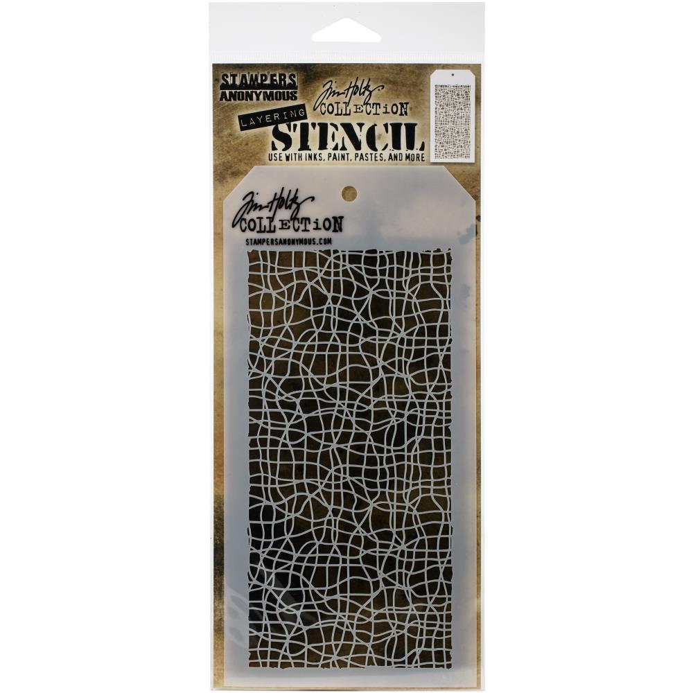 Tangles Layering - Tim Holtz Layering Stencil
