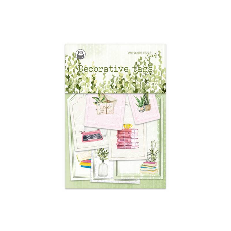 Decorative Tags 03 - The Garden of Books Decorative Tags 03 - The Garden of Books