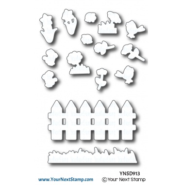 Friendship Fence - Die Set