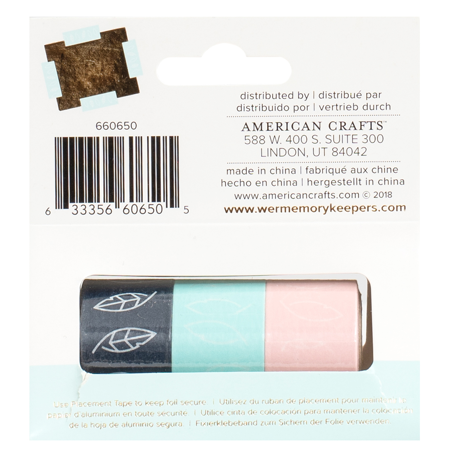 Washi Tape - Foil Quill