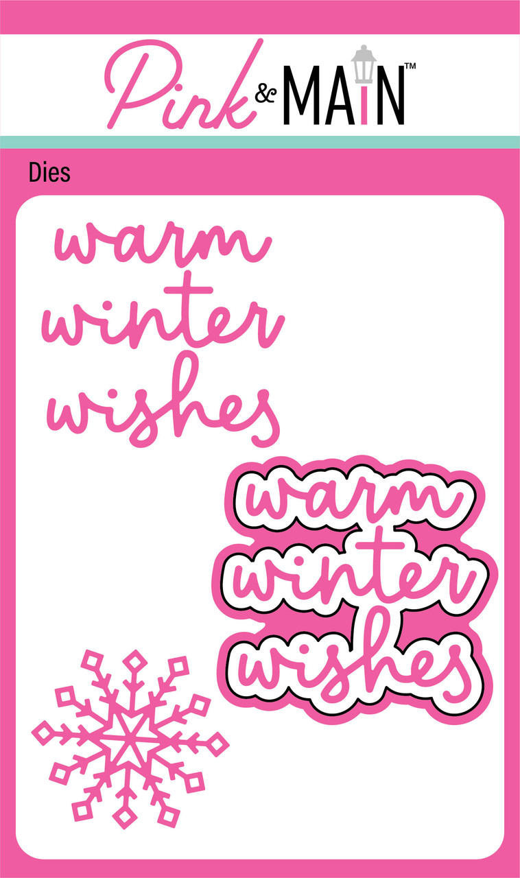 Winter Wishes Word - Dies