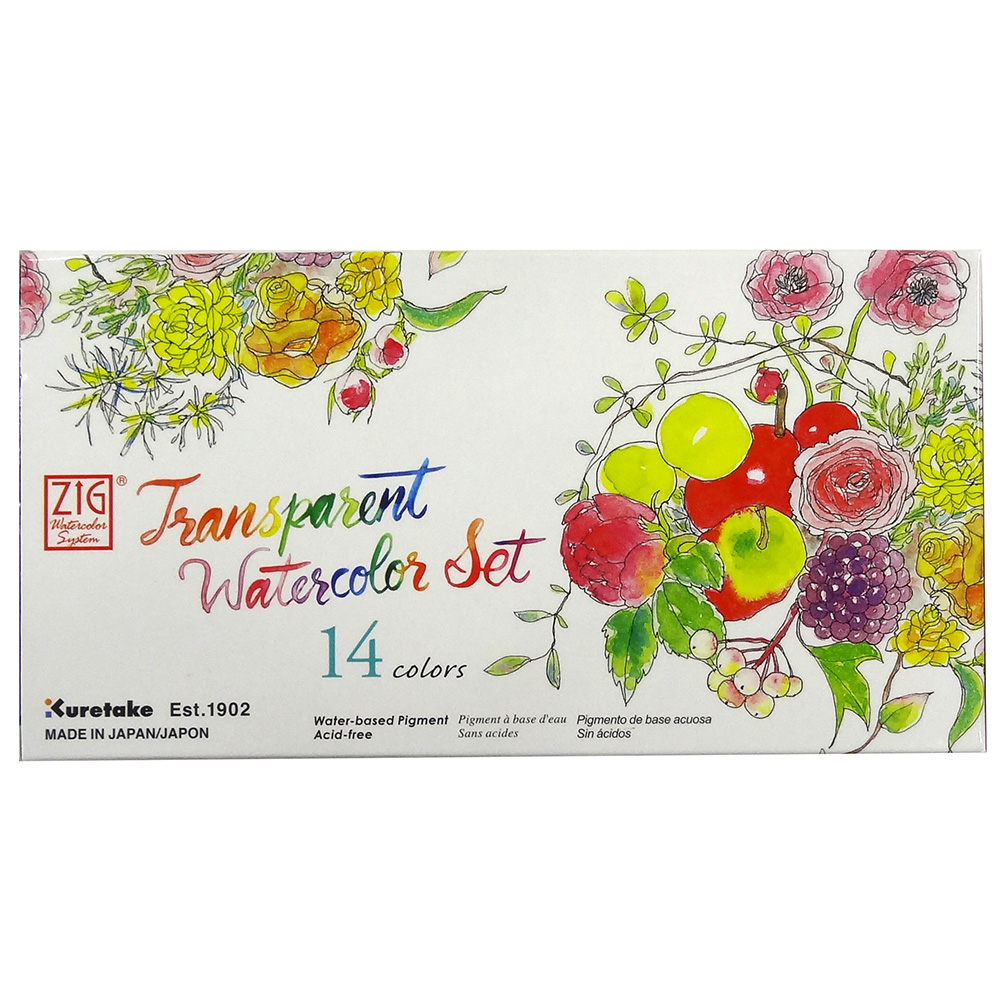 ZIG Transparent Watercolor Set