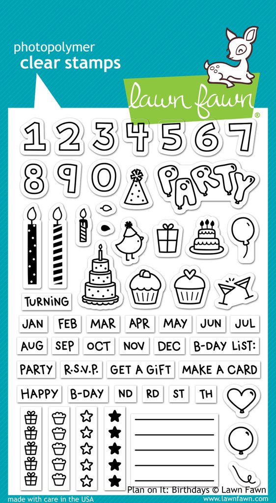 Plan on it: Birthdays
