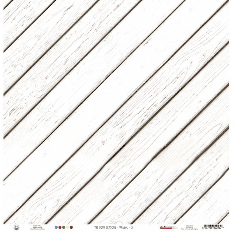 Paper 01 - The Four Seasons - Winter - 12â€œx12"