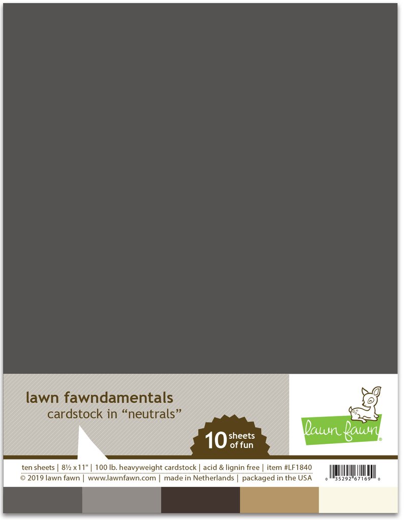 Neutral Pack - Cardstock