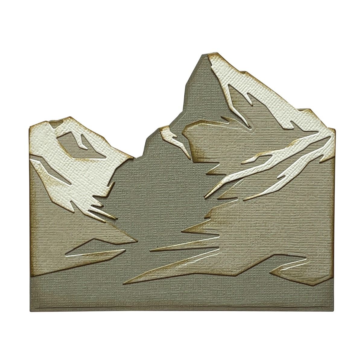 Mountain Top - Sizzix Thinlits Dies By Tim Holtz