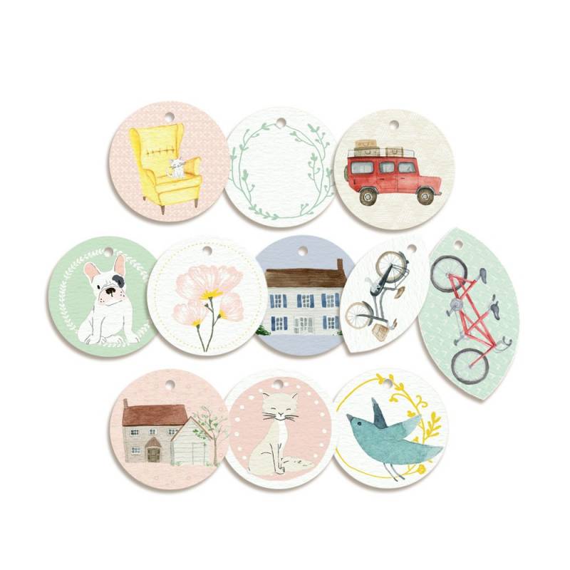 Decorative Tags 01 - We are Family