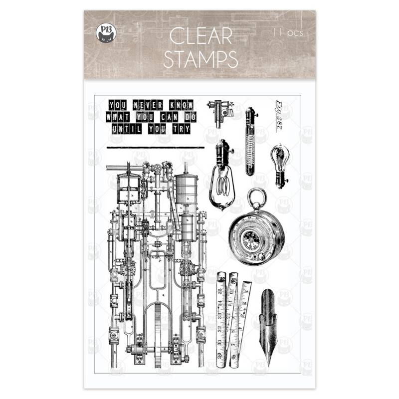 Clear Stamp Set - Free Spirit