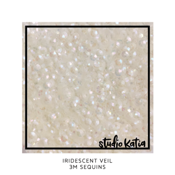 Iridescent Veil 3M Sequins - Studio Katia