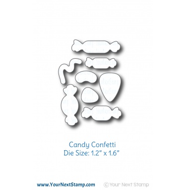 Candy Confetti - Die Set Candy Confetti - Die Set