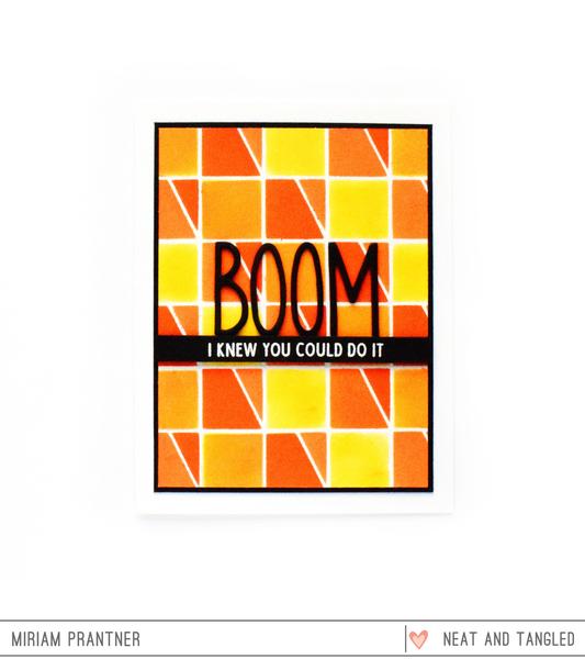 Receding Blocks - Simply Stencil Receding Blocks - Simply Stencil