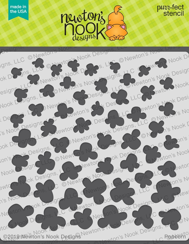 Popcorn - Stencil Popcorn - Stencil