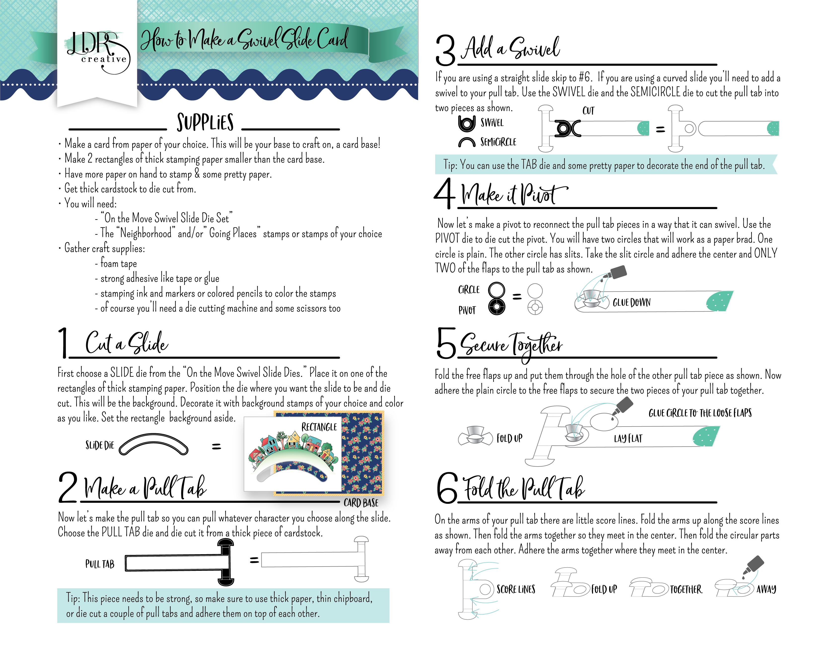 Jump To It - Swivel Slide Add-On - Die Set