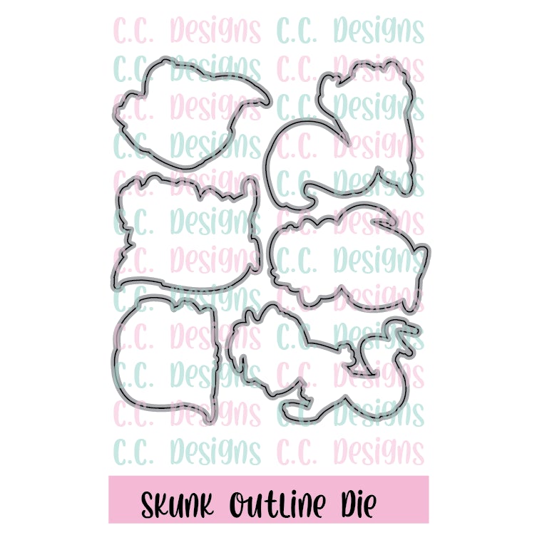 Skunk - Outline Metal Die