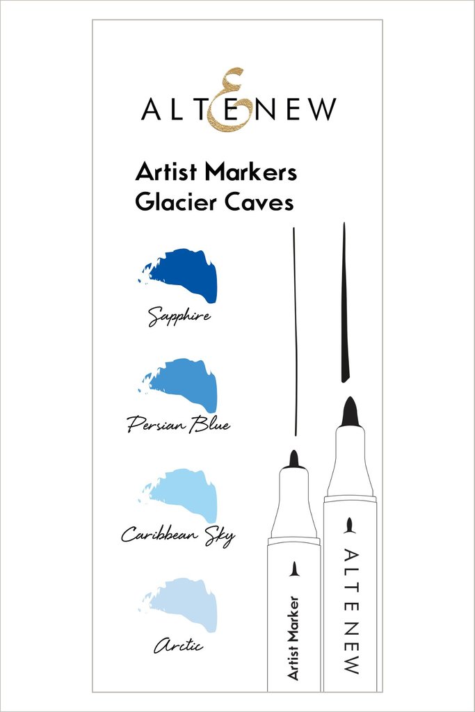 Glacier Caves Set - Artist Markers Glacier Caves Set - Artist Markers