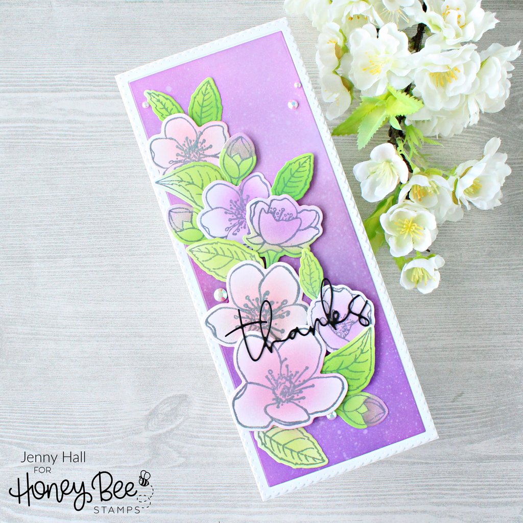 Slimline Sentiments: Eyelet - Honey Cuts