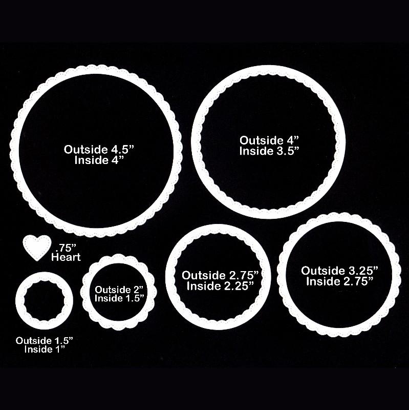 Fancy Frames Circle - Dies Fancy Frames Circle - Dies