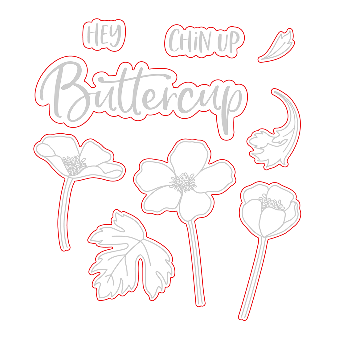 Chin Up Buttercup - Honey Cuts