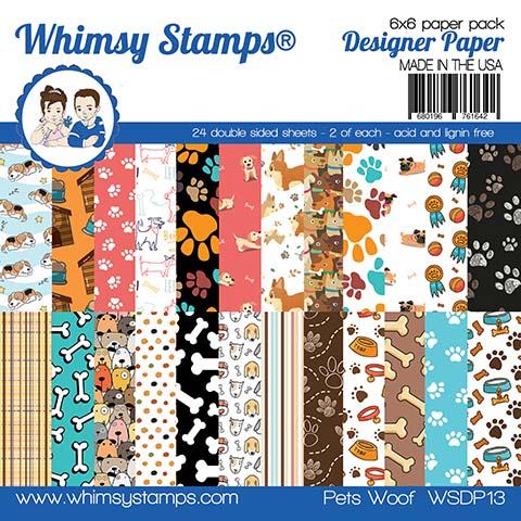 Pets Woof - 6x6 Designer Paper