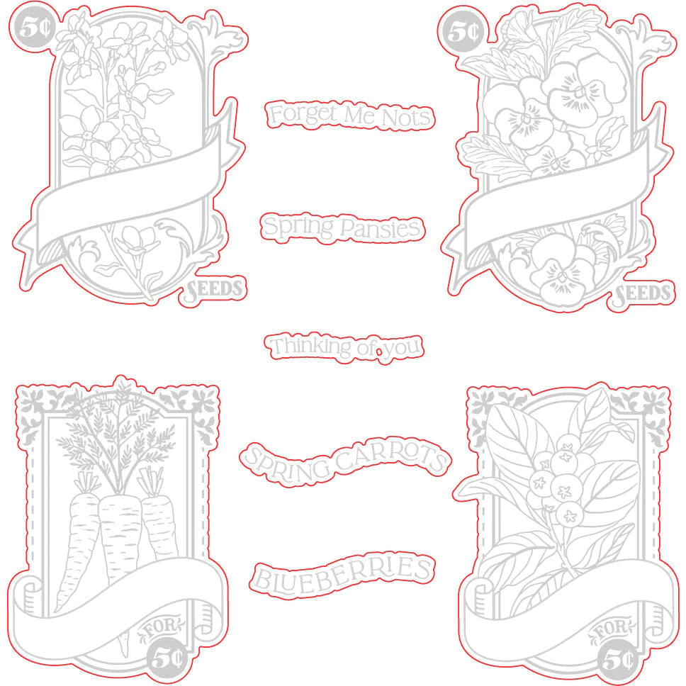 Spring Seeds - Honey Cuts Spring Seeds - Honey Cuts