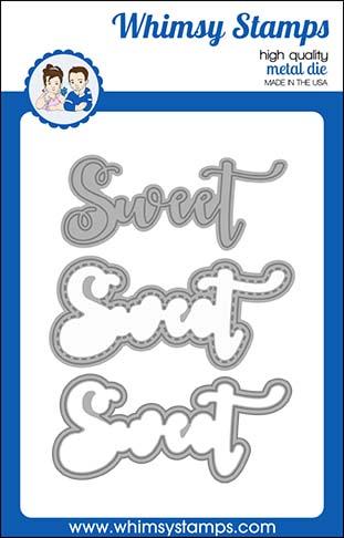 Sweet Word and Shadow - Die Set