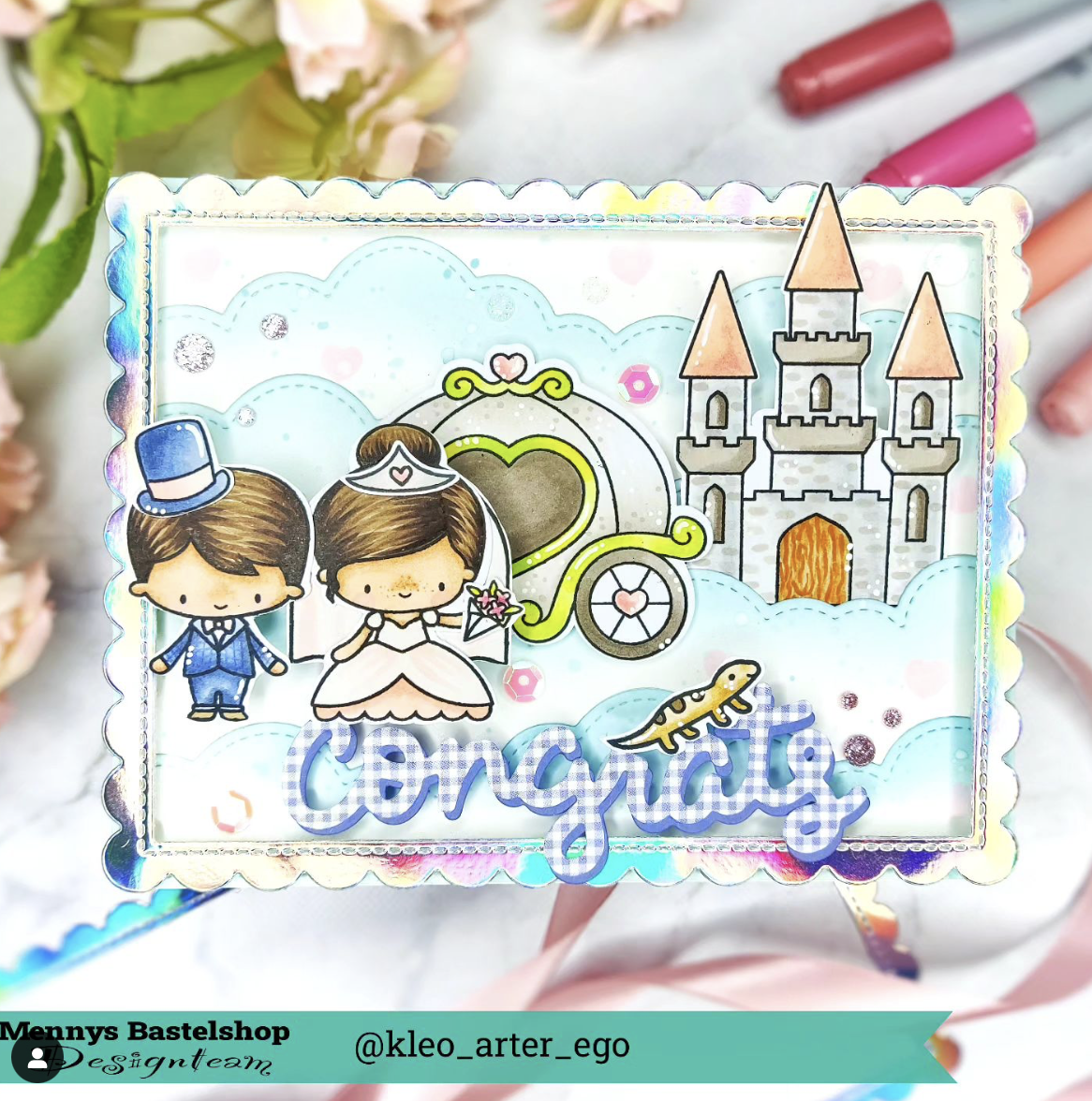 Hochzeitskarte Happily Ever Crafter 