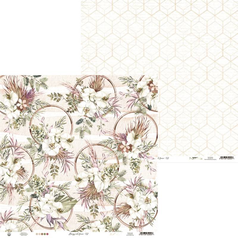 Paper 02 - 12"x12" - Always and Forever Paper 02 - 12"x12" - Always and Forever