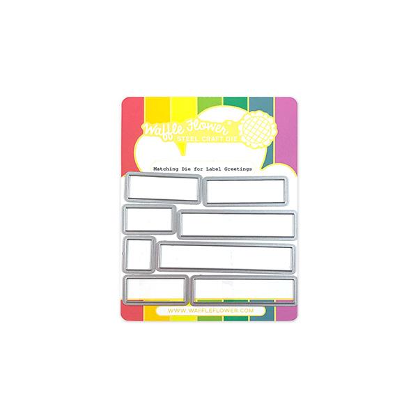 Label Greetings - Matching Die Label Greetings - Matching Die