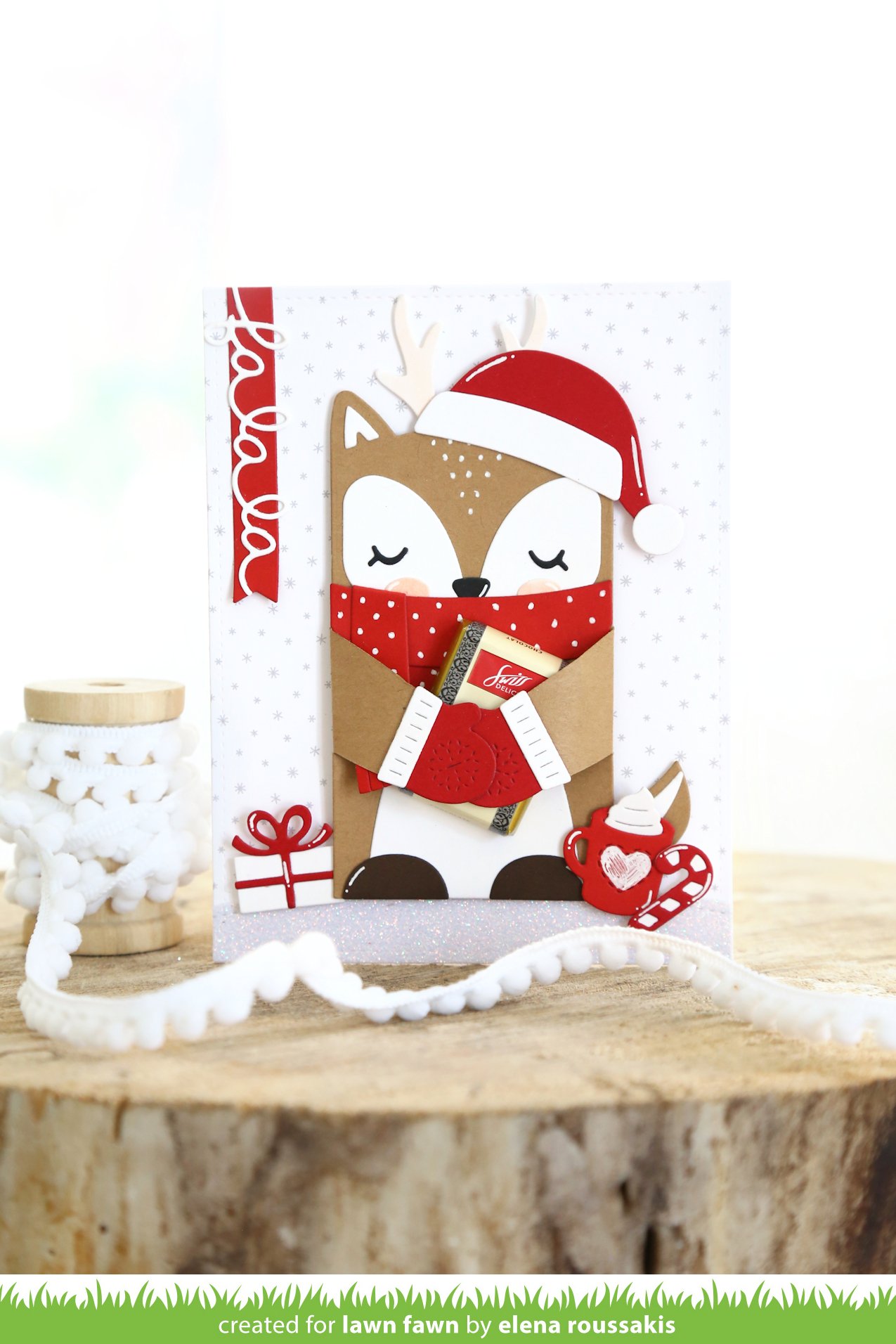 Snowfall Backdrop: Portrait- Lawn Cuts Snowfall Backdrop: Portrait- Lawn Cuts