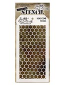 Honeycomb - Tim Holtz Layering Stencil