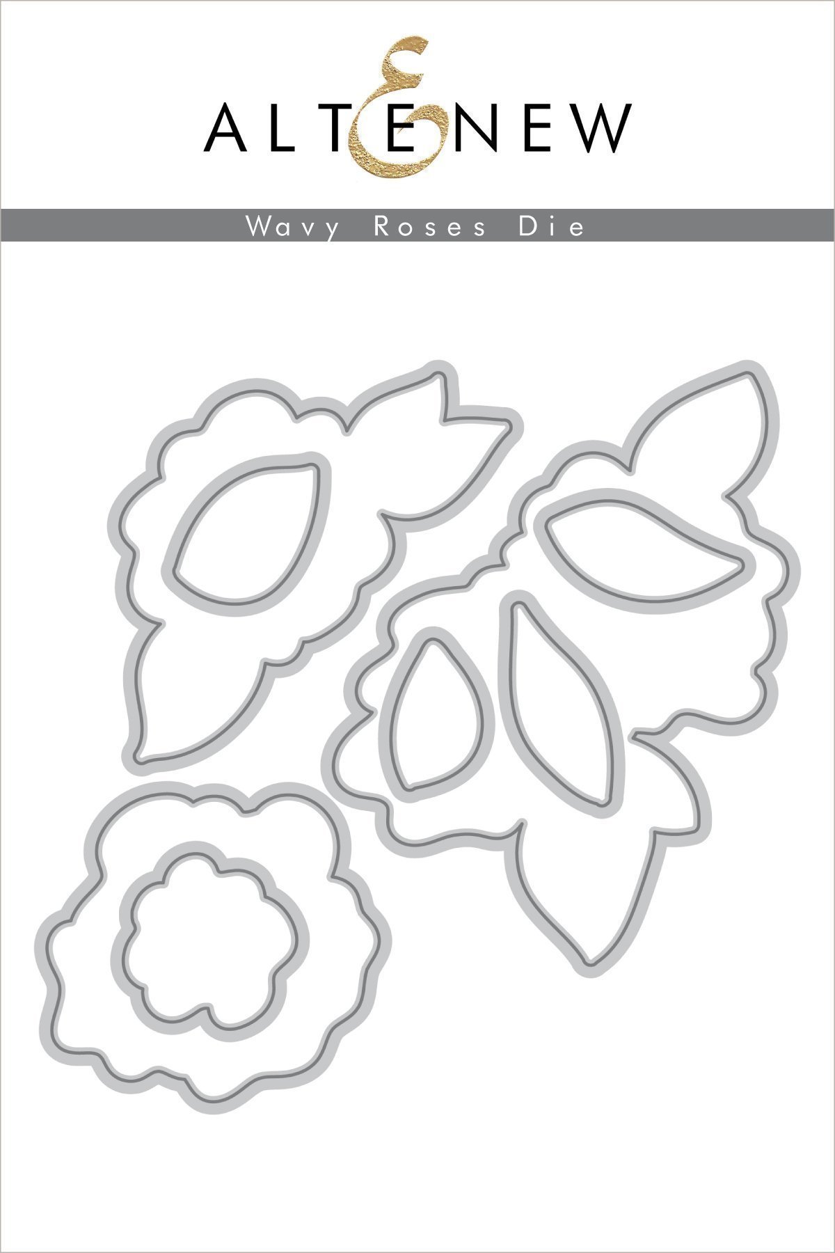 Wavy Roses - Die Set