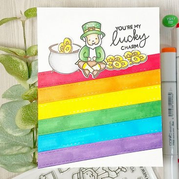 Stitched Strips of Ease - Heffy Cuts