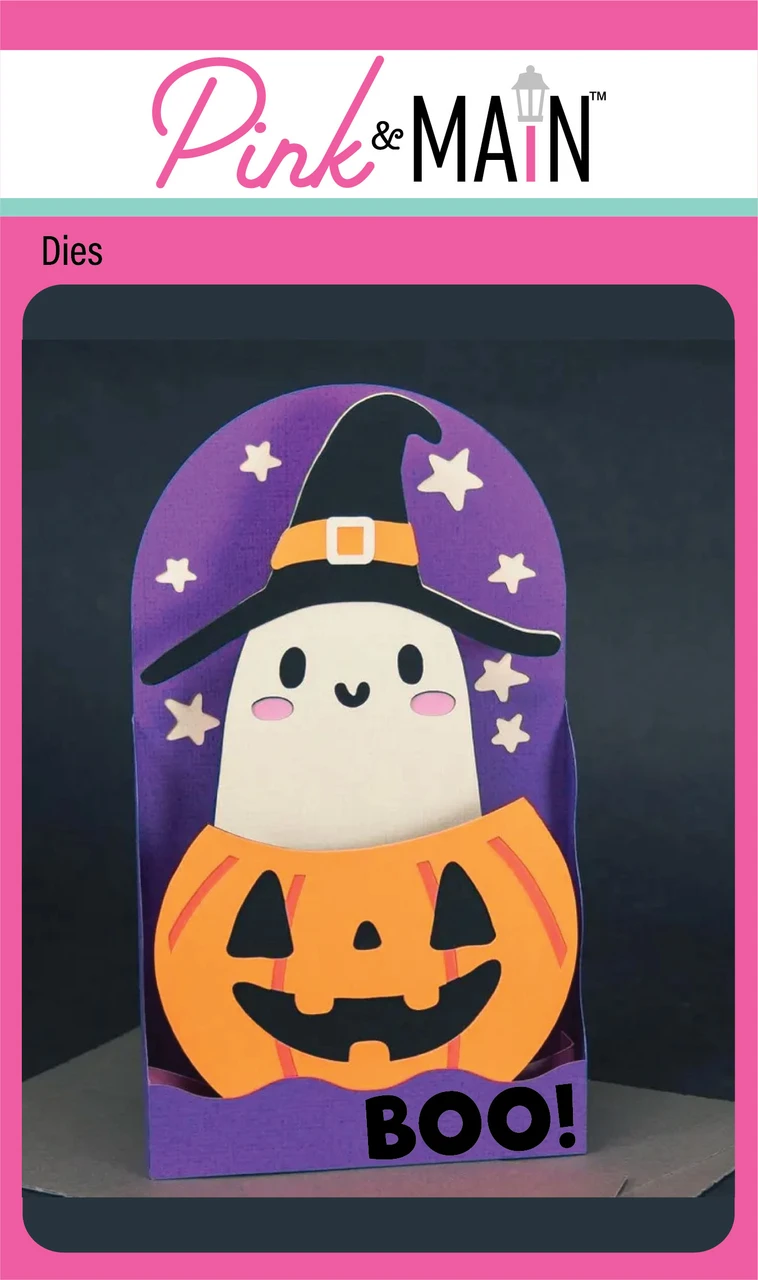 Pumpkin Ghost Pop Up Card - Dies Pumpkin Ghost Pop Up Card - Dies