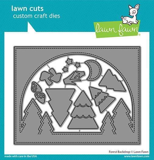 Forest Backdrop - Lawn Cuts