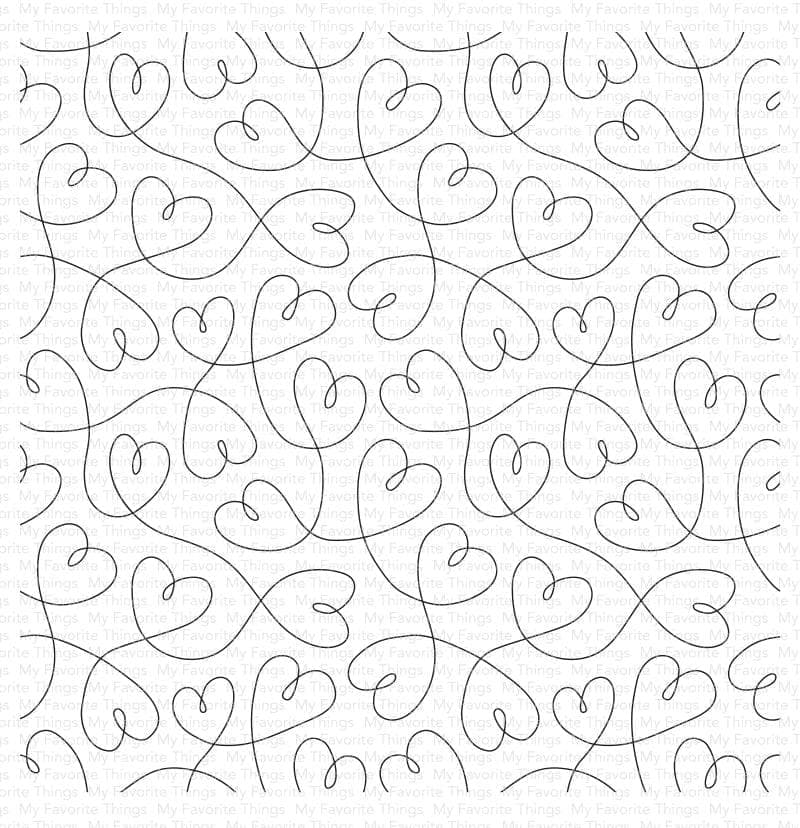 Never-Ending Love Background - Rubberstamp Never-Ending Love Background - Rubberstamp