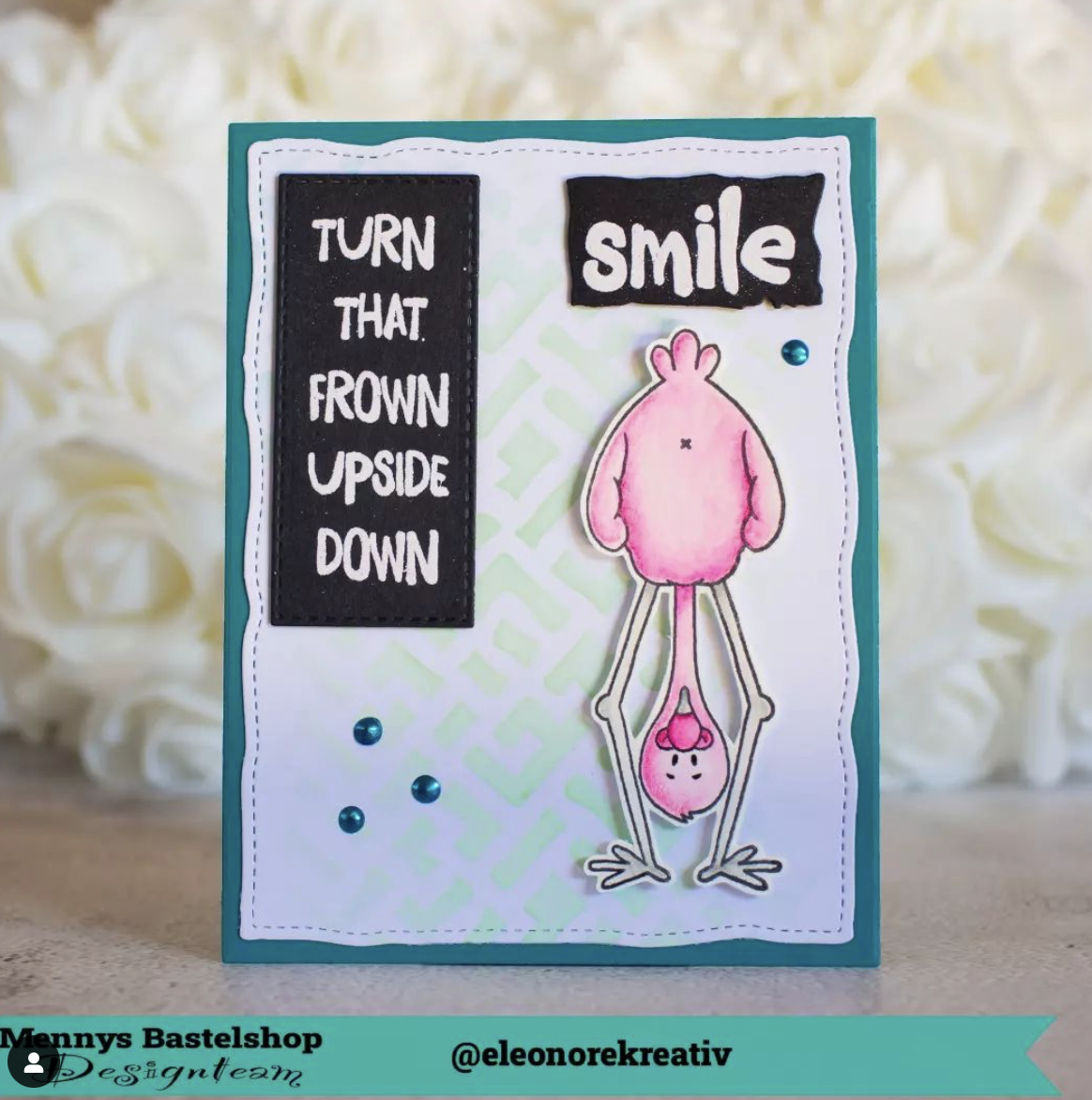 Upside down Flamingo