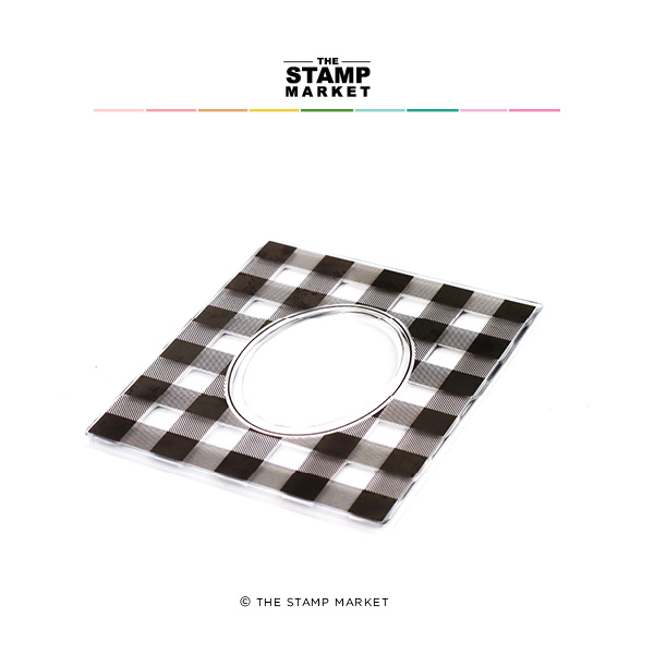 Gingham Frame Stamp Gingham Frame Stamp