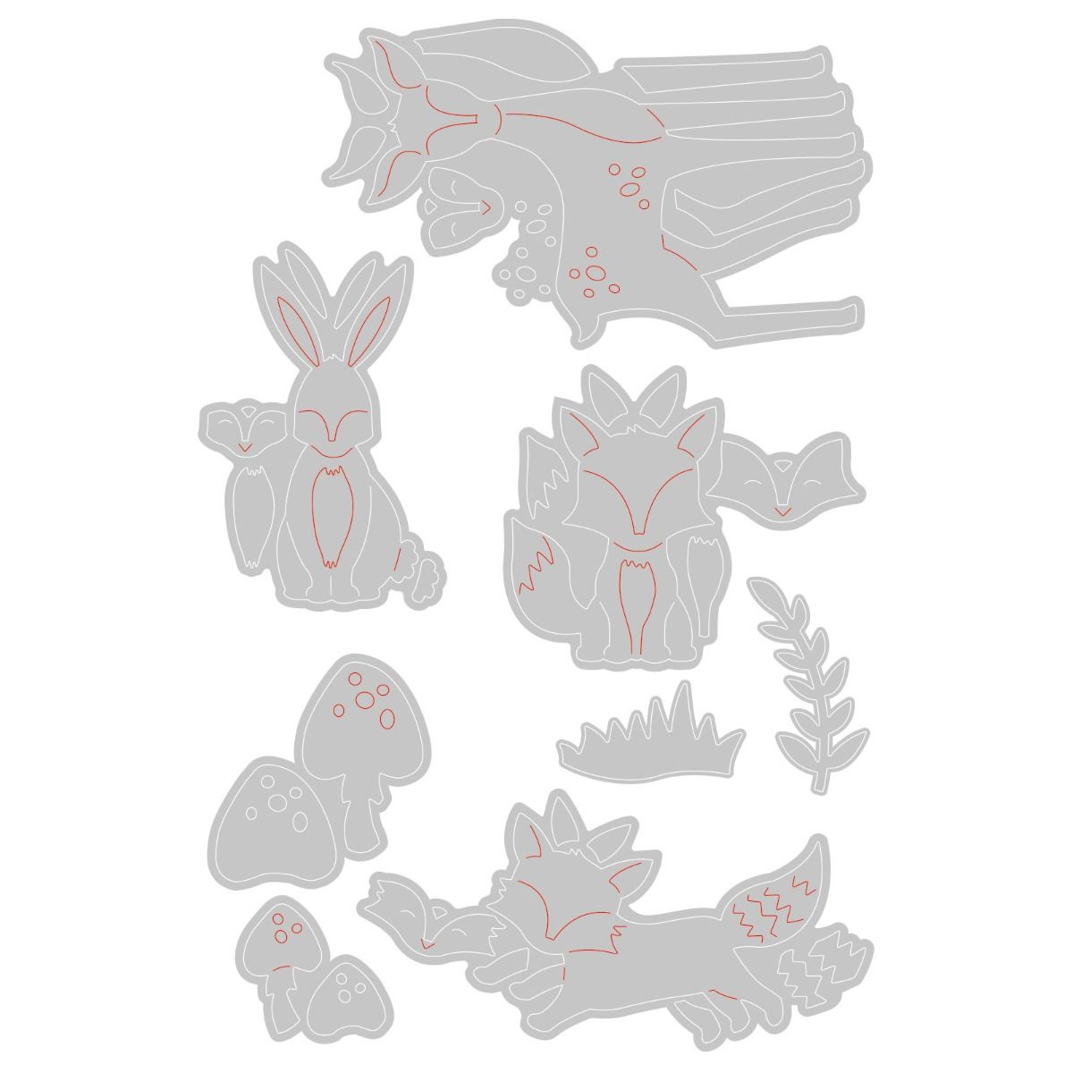 Woodland Nature - by Lisa Jones - Sizzix Dies