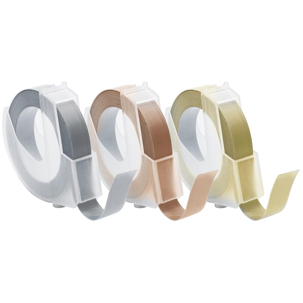 Metallic - LabelIT .375" Emboss Tape - We R Memory Keepers Metallic - LabelIT .375" Emboss Tape - We R Memory Keepers