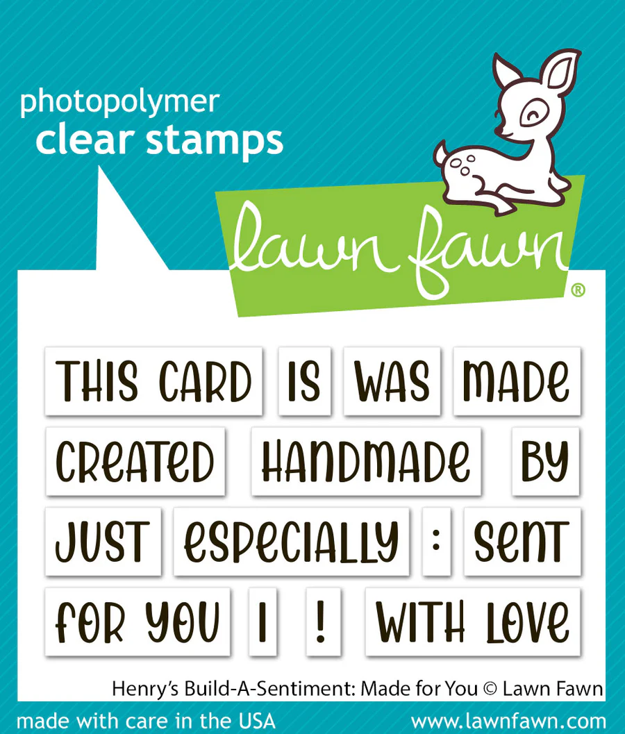 Henry's Build-A-Sentiment: Made For You Henry's Build-A-Sentiment: Made For You