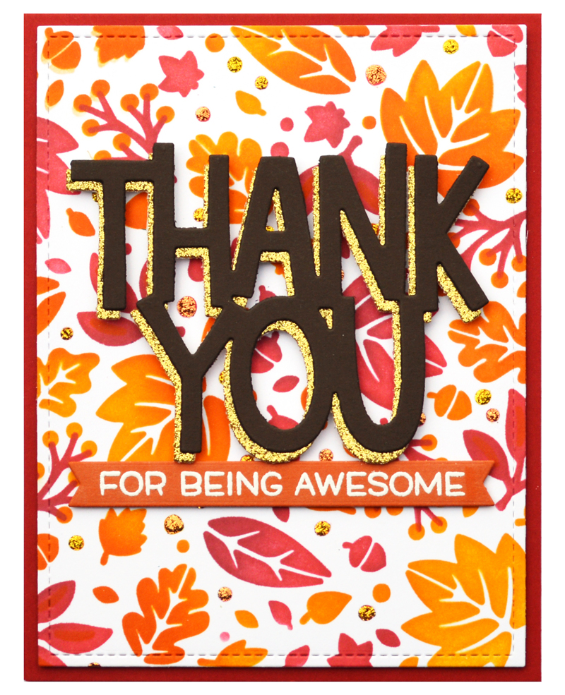 Giant Thank You - Lawn Cuts