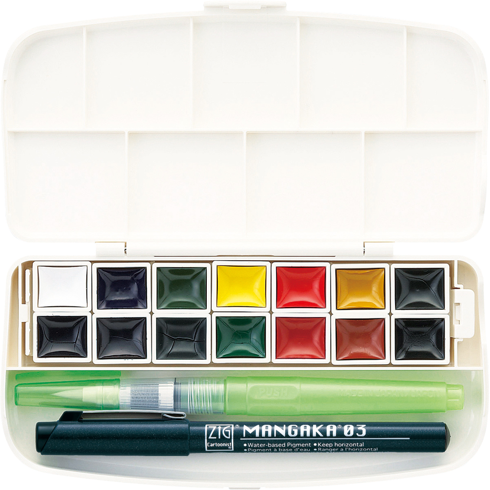 ZIG Transparent Watercolor Set
