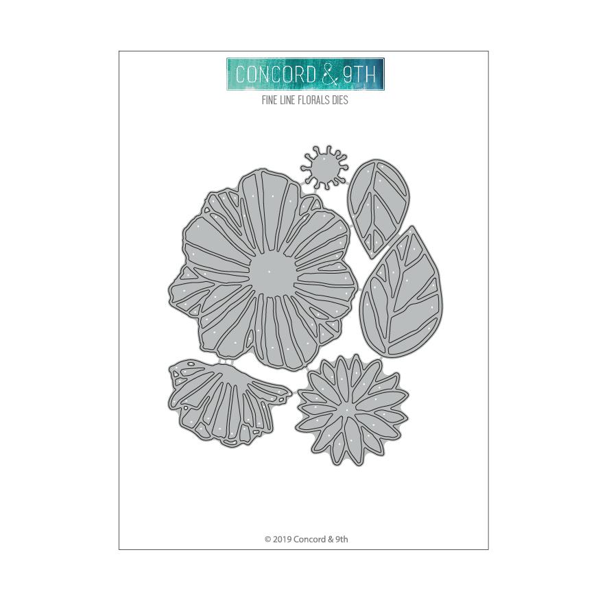 Fine Line Florals - Dies