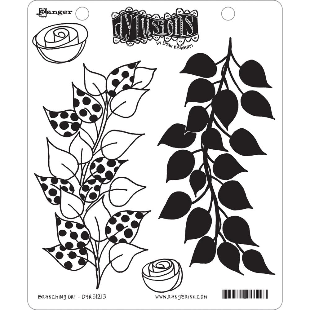Branching Out - Dyan Reaveley's Dylusions Cling Stamp