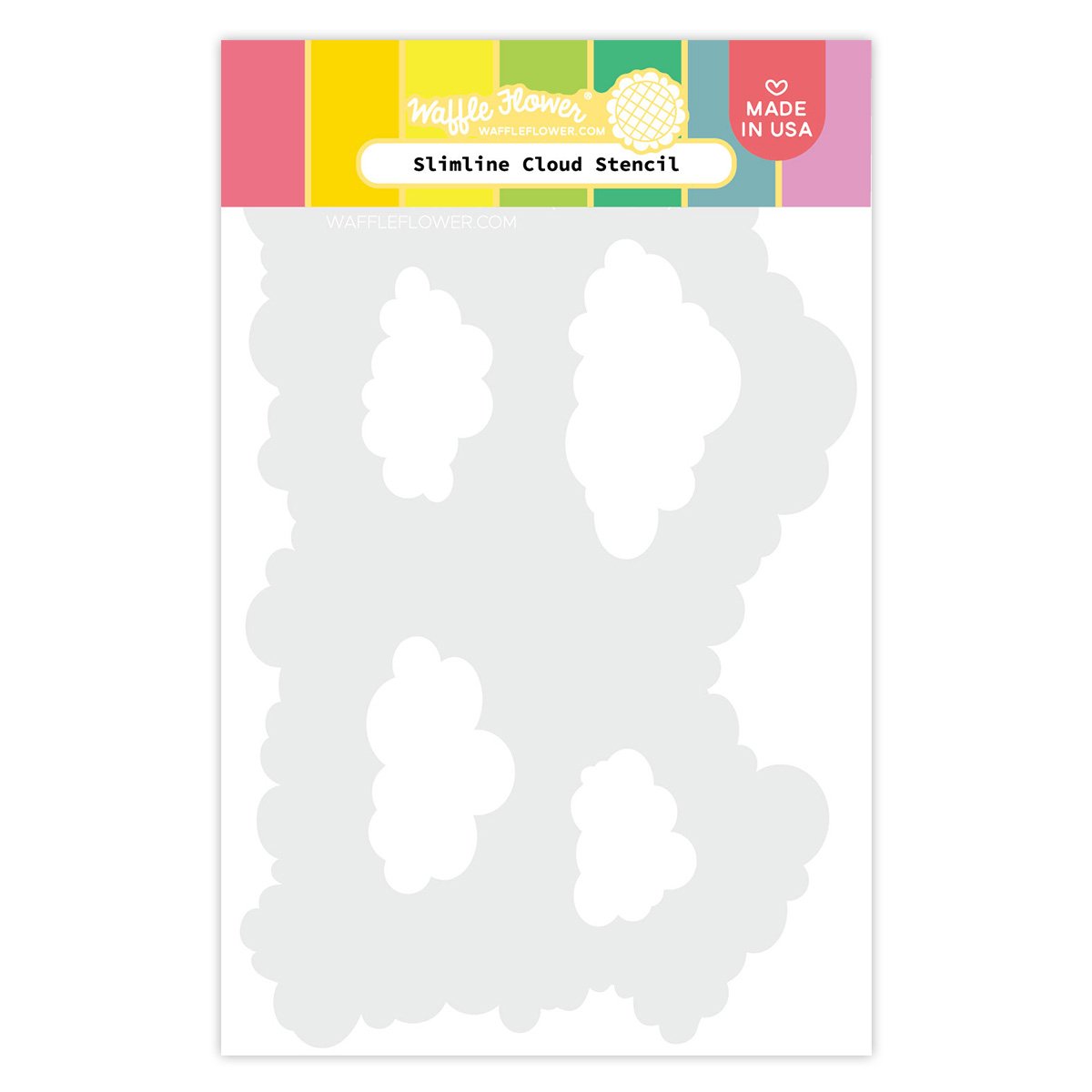 Slimline Cloud - Stencil