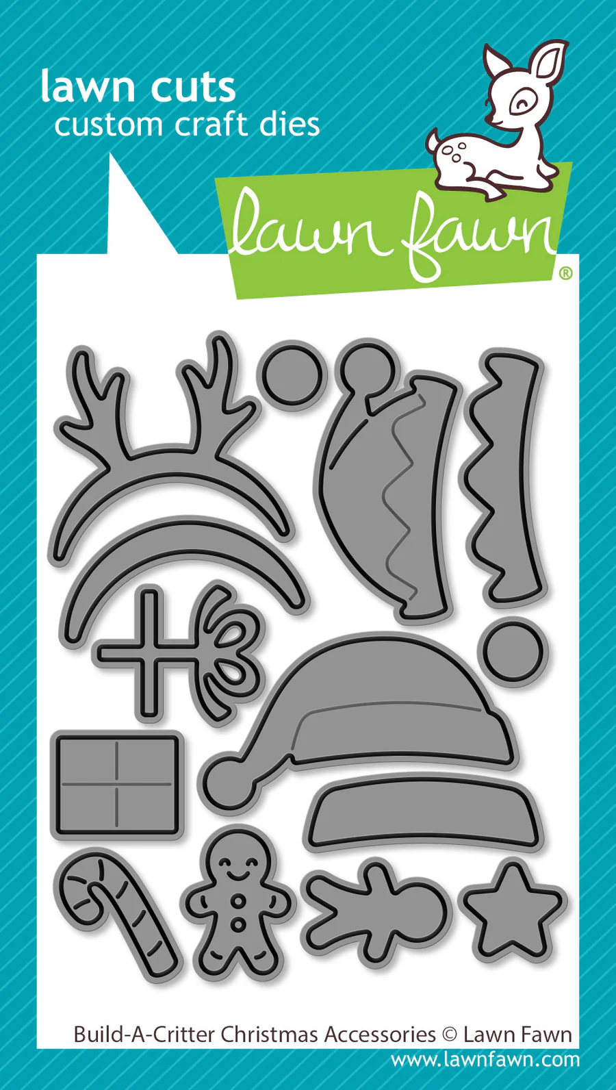 Build-A-Critter Christmas Accessories - Lawn Cuts Build-A-Critter Christmas Accessories - Lawn Cuts