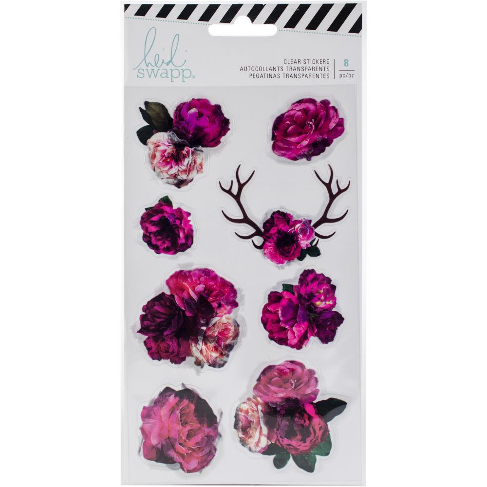 Floral - Hawthorne Clear Stickers