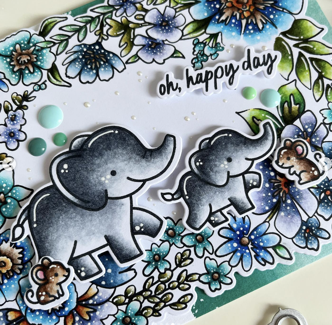 Die Elefanten fressen Blumen Die Elefanten fressen Blumen