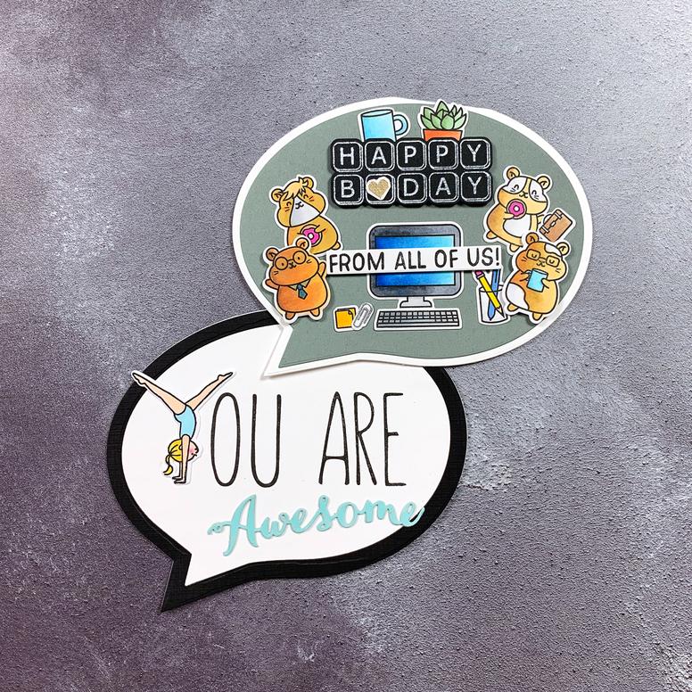 Speech Bubbles - Die