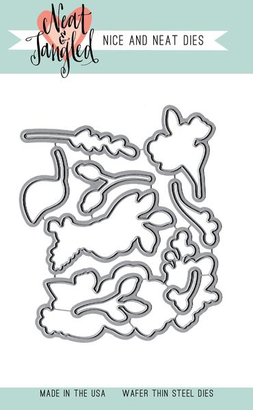 Friendly Florals - Nice and Neat Dies